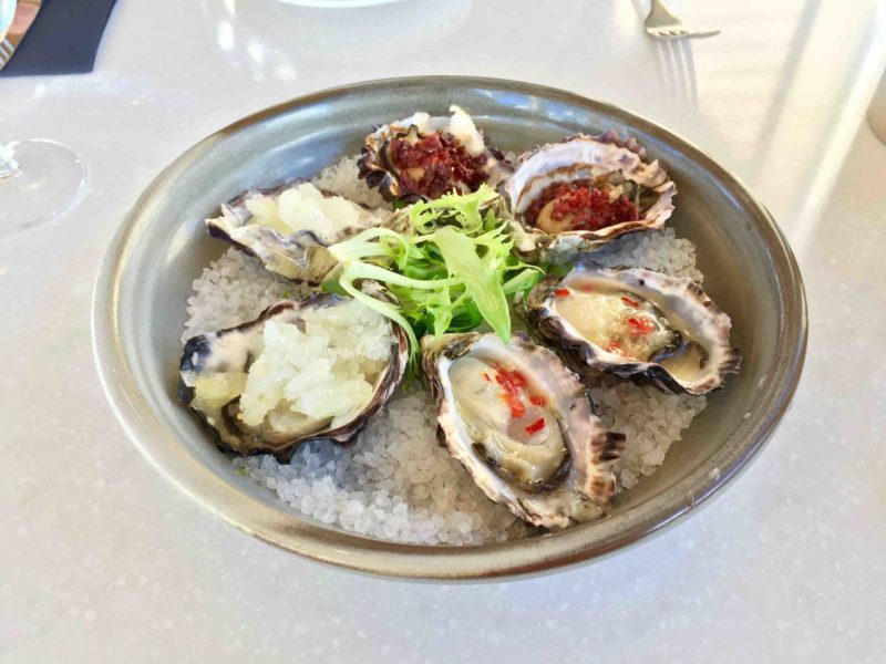 Oysters 3 ways