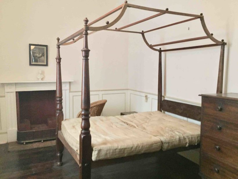 museum cafes and history a bed